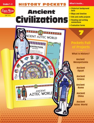 History Pockets: Ancient Civilizations, Grade 1 - 3 Teacher Resource - Evan-Moor Educational Publishers
