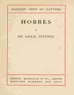 Hobbes (1904) by Leslie Stephen