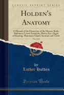 Holden's Anatomy, Vol. 2 of 2: A Manual of the Dissection of the Human Body; Abdomen, Lower Extremity, Brain, Eye, Organ of Hearing, Mammary Gland, Scrotum and Testis (Classic Reprint)