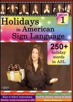 Holidays in American Sign Language, Vol. 1 - 