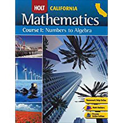 Holt Mathematics: Student Edition Course 1 2008 - Holt Rinehart and Winston (Prepared for publication by)