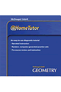 Holt McDougal Larson Geometry: At-Home Tutor CD-ROM