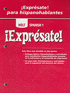Holt Spanish 1 !Expresate! Para Hispanohablantes