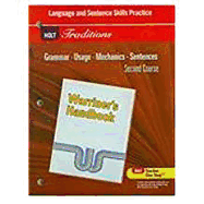 Holt Traditions Warriner's Handbook: Language and Sentence Skills Practice Second Course Grade 8