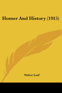 Homer And History (1915)