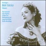 Hommage  Bid Sayo, Vol. 4 - Bidu Sayo (soprano); Milne Chanley (piano); Bell Telephone Hour Orchestra