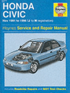 Honda Civic (91-96) Service and Repair Manual