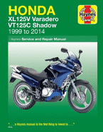 Honda XL125V Varadero & VT125C Shadow (99-14)