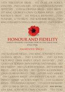 Honour and Fidelity: India's Military Contributions to the Great War 1914-18