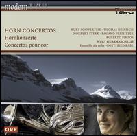 Horn Concertos - Ensemble Die Reihe; Nury Guarnaschelli (horn); Gottfried Rabl (conductor)