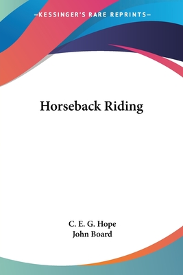 Horseback Riding - Hope, C E G