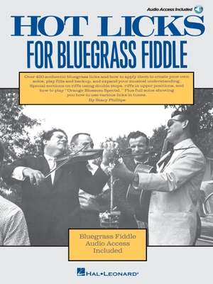 Hot Licks for Bluegrass Fiddle - Book with Online Audio - Phillips, Stacy (Editor)