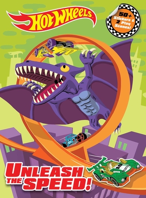 Hot Wheels: Unleash the Speed!: Panorama Sticker Book - Foerster, Delaney (Adapted by)