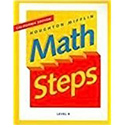 Houghton Mifflin Math Steps: Student Edition Level K 2000 - Houghton Mifflin Company (Prepared for publication by)