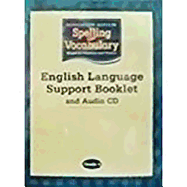 Houghton Mifflin Spelling and Vocabulary: English Language Support Booklet and Audio CD Grade 4