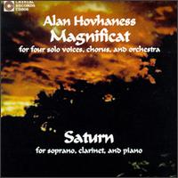 Hovaness: Magnificat, Op.157; Saturn, Op.243 - Audrey Nossaman (soprano); Elizabeth Johnson (alto); Kate Hurney (soprano); Lawrence Sobol (clarinet);...