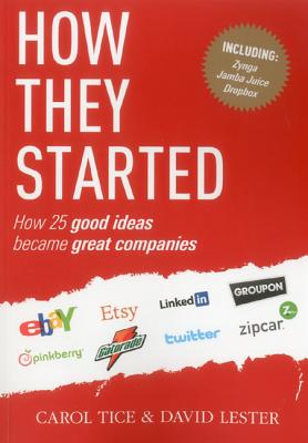 How They Started: How 25 Good Ideas Became Great Companies - Lester, David, and Tice, Carol