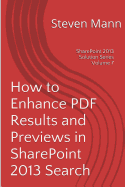 How to Enhance PDF Results and Previews in Sharepoint 2013 Search