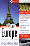 How to Get a Job in Europe