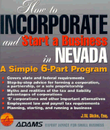 How to Incorporate-Nevada - Dicks, J W, Esq.