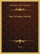 How To Judge a Nativity