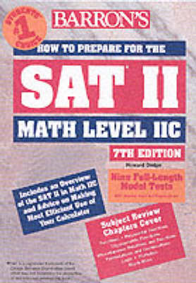 How to Prepare for the SAT II Math Level 11c - Dodge, Howard P, and Ku, Richard