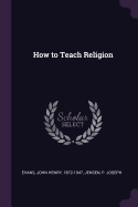 How to Teach Religion