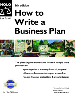 How to Write a Business Plan - McKeever, Mike