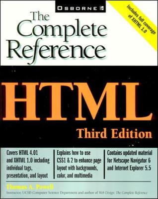 HTML: The Complete Reference - Powell, Thomas A