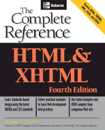 HTML & XHTML: The Complete Reference
