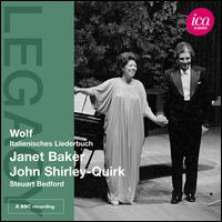 Hugo Wolf: Italienisches Liederbuch - Janet Baker (mezzo-soprano); John Shirley-Quirk (baritone); Steuart Bedford (piano); Steuart Bedford (sequencing)