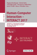 Human-Computer Interaction - Interact 2017: 16th Ifip Tc 13 International Conference, Mumbai, India, September 25-29, 2017, Proceedings, Part III