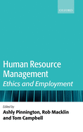 Human Resource Management: Ethics and Employment