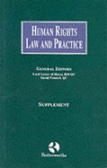 Human Rights Law and Practice: Supplement - LESTER, and Lester of Herne Hill, Lord (Editor), and Pannick, David, QC (Editor)