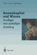 Humankapital Und Wissen: Grundlagen Einer Nachhaltigen Entwicklung