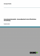 Humankapitalmodelle - Anwendbarkeit in Der Offentlichen Verwaltung