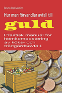 Hur man frvandlar avfall till guld: Praktisk manual fr hemkompostering av kks- och trdgrdsavfall.