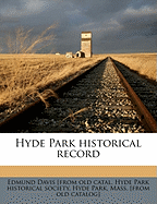 Hyde Park Historical Record Volume 8