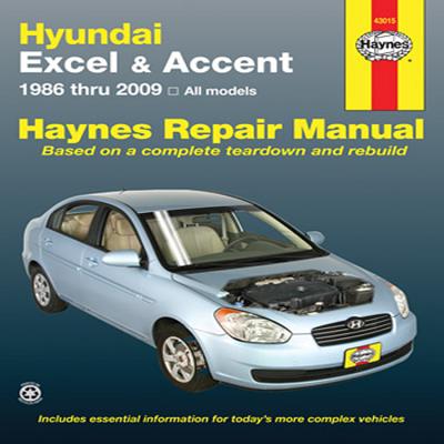 Hyundai Excel Automotive Repair Manual: 86-09 - Haynes, Max