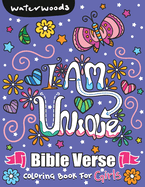 I Am Unique Bible Verse Coloring Book for Girls