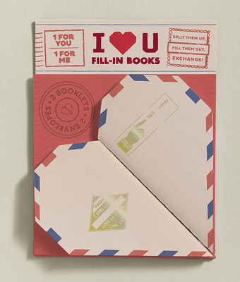 I Heart You: 2 Fill-In Books (1 for You, 1 for Me) - Abrams Noterie