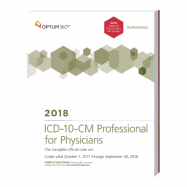ICD-10-CM Professional for Physicians 2018