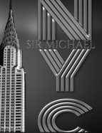 Iconic Chrysler Building New York City Sir Michael Huhn Artist Drawing Journal: Iconic Chrysler Building New York City Sir Michael Huhn Artist Drawing Journal