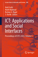 ICT: Applications and Social Interfaces: Proceedings of ICTCS 2023, Volume 1