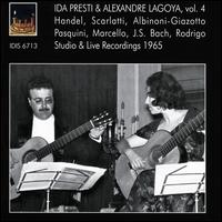 Ida Presti & Alexandre Lagoya, Vol. 4: Studio & Live Recordings 1965 - Alexandre Lagoya (guitar); Ida Presti (guitar)