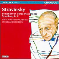 Igor Stravinsky: Symphony In C/Symphony In Three Movements - Raymond O'Connell (piano); Royal Scottish National Orchestra; Alexander Gibson (conductor)