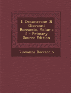 Il Decamerone Di Giovanni Boccaccio, Volume 5