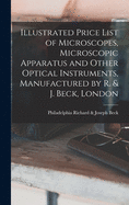 Illustrated Price List of Microscopes, Microscopic Apparatus and Other Optical Instruments, Manufactured by R. & J. Beck, London