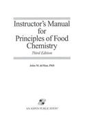 Im, Principles of Food Chemistry - Aspen Publishers (Creator)