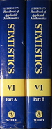 Handbook of Applicable Mathematics: Statistics Volume VI Parts A and B